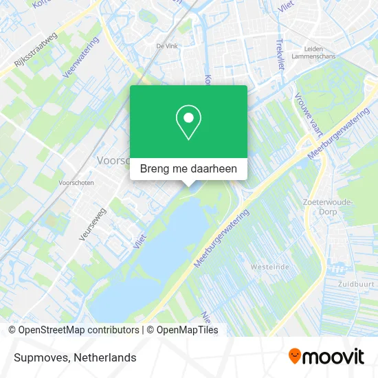 Supmoves kaart