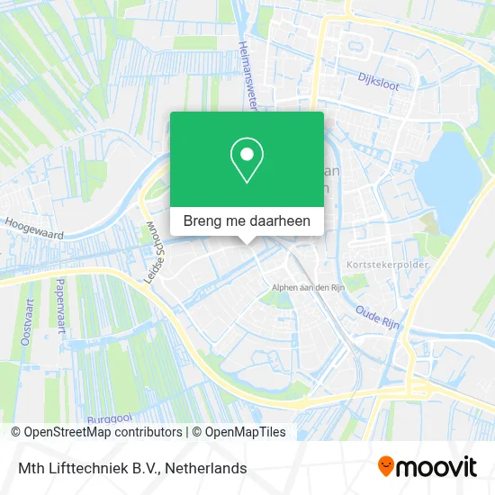 Mth Lifttechniek B.V. kaart