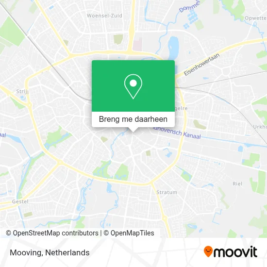 Mooving kaart