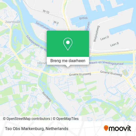 Tso Obs Markenburg kaart