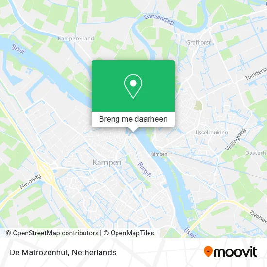 De Matrozenhut kaart