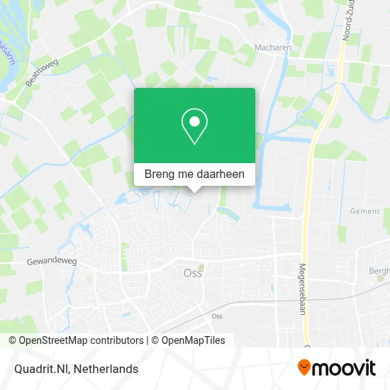 Quadrit.Nl kaart