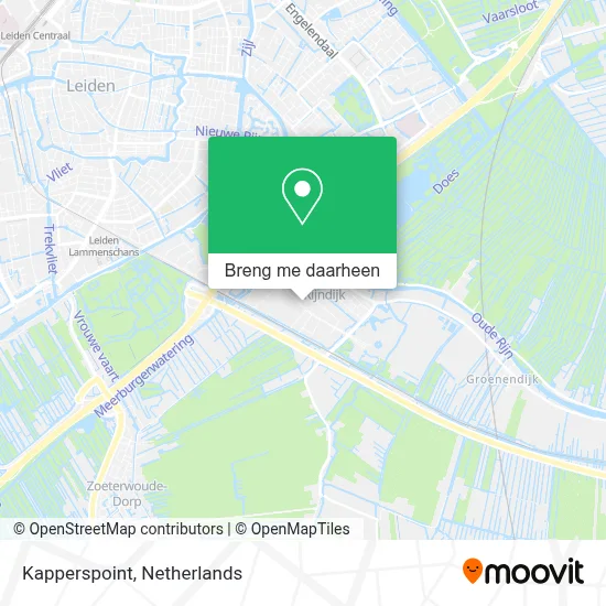 Kapperspoint kaart