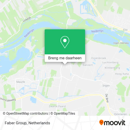 Faber Group kaart