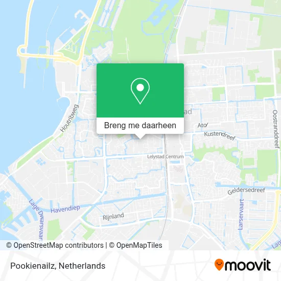 Pookienailz kaart