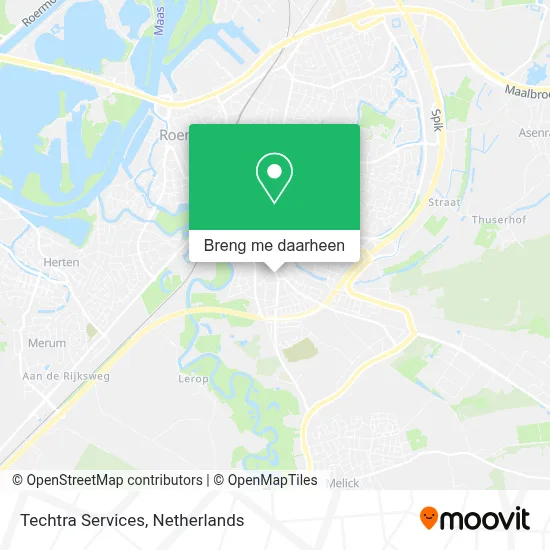 Techtra Services kaart