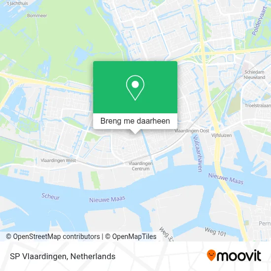 SP Vlaardingen kaart