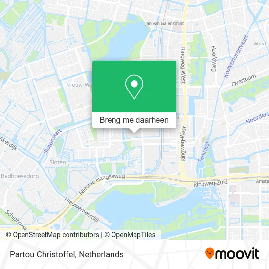 Partou Christoffel kaart