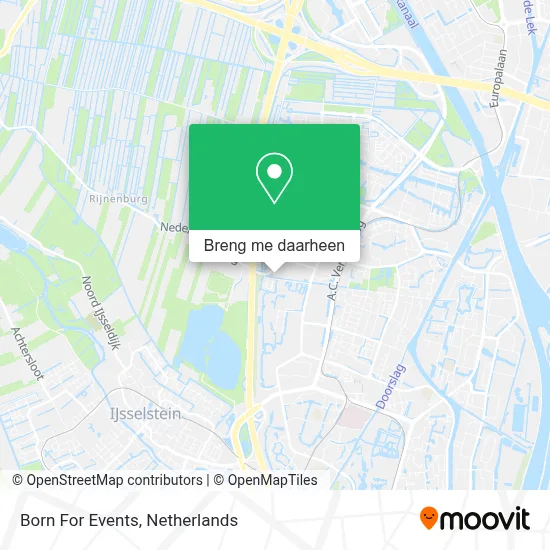 Born For Events kaart