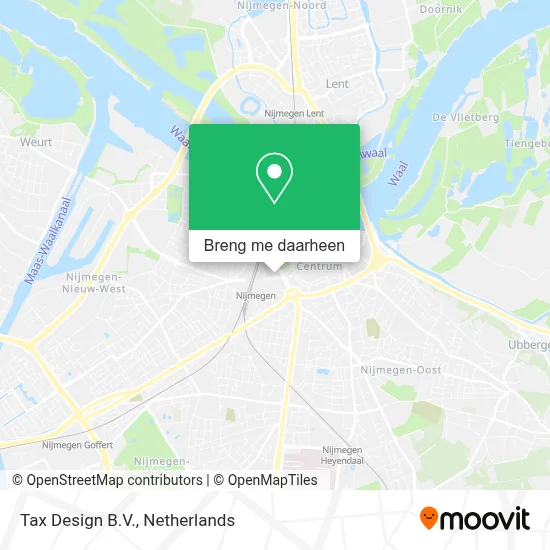 Tax Design B.V. kaart