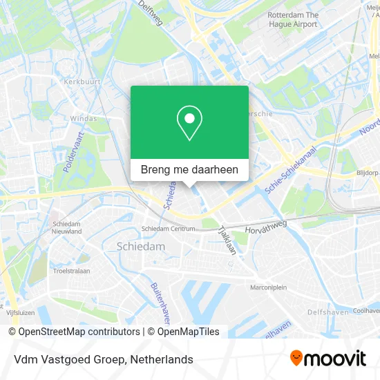 Vdm Vastgoed Groep kaart