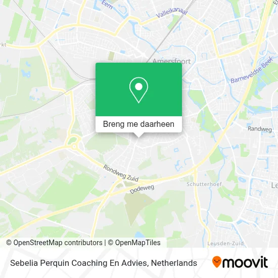 Sebelia Perquin Coaching En Advies kaart