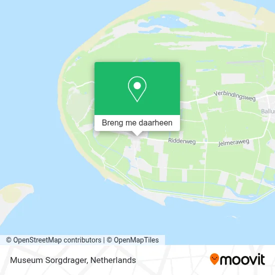 Museum Sorgdrager kaart