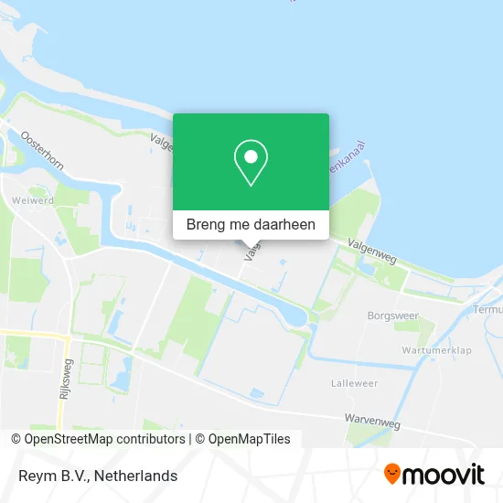 Reym B.V. kaart