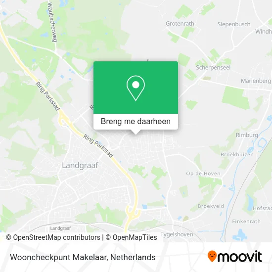 Wooncheckpunt Makelaar kaart