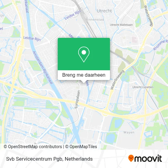 Svb Servicecentrum Pgb kaart