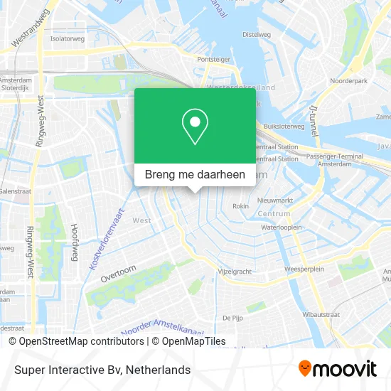 Super Interactive Bv kaart