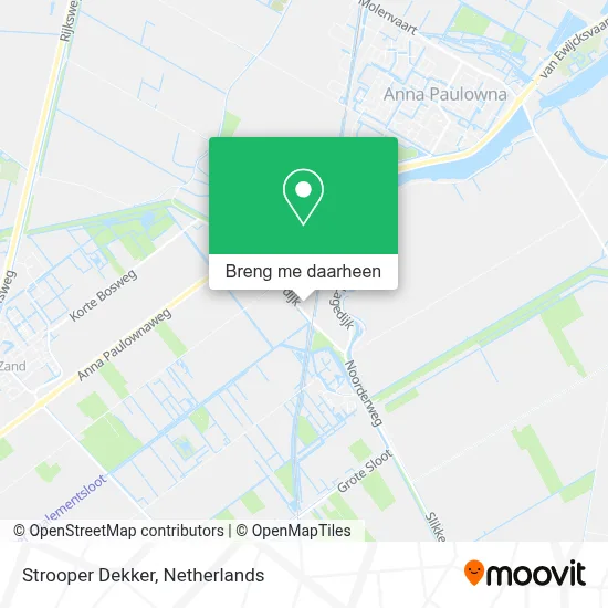 Strooper Dekker kaart