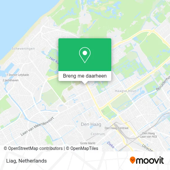 Liag kaart