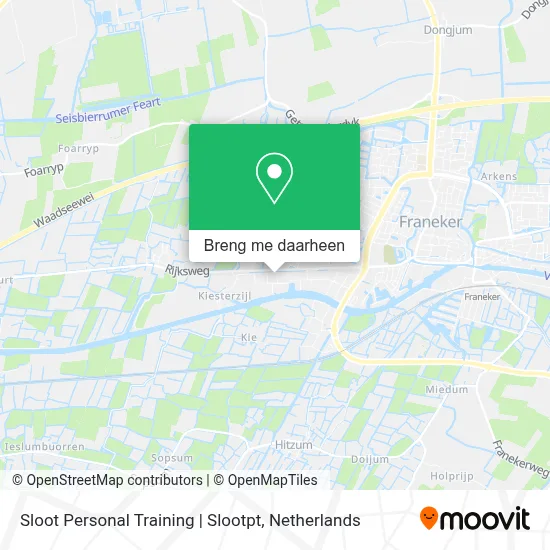 Sloot Personal Training | Slootpt kaart