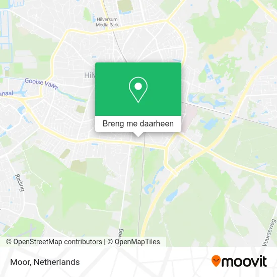 Moor kaart
