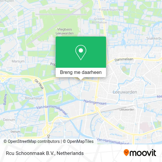Rcu Schoonmaak B.V. kaart