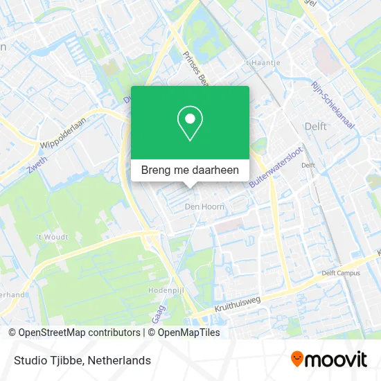 Studio Tjibbe kaart