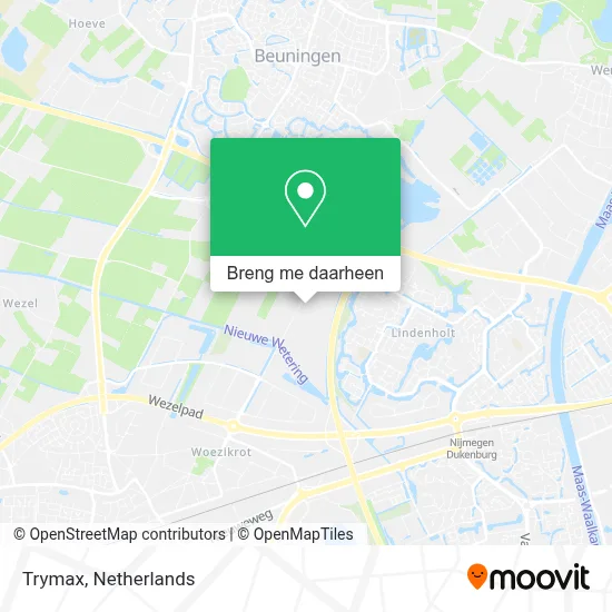 Trymax kaart