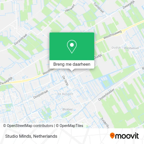 Studio Minds kaart