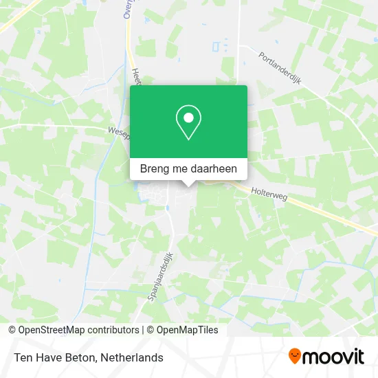 Ten Have Beton kaart