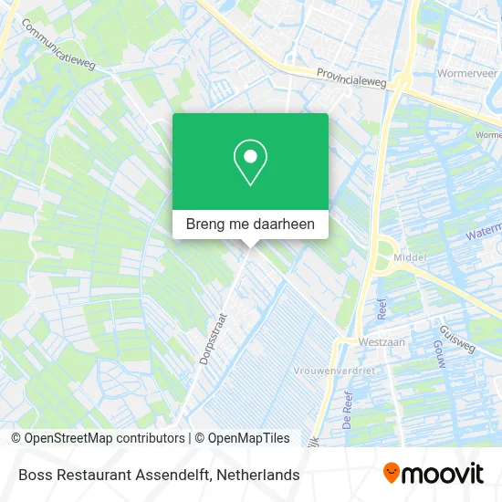 Boss Restaurant Assendelft kaart