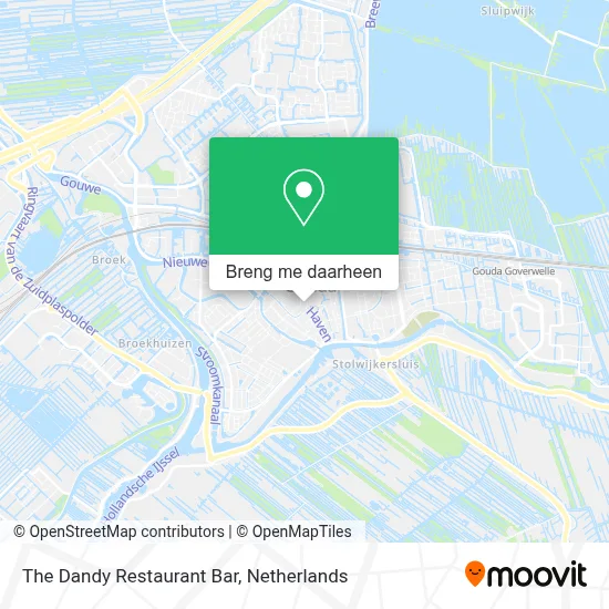 The Dandy Restaurant Bar kaart