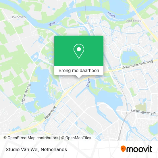 Studio Van Wel kaart