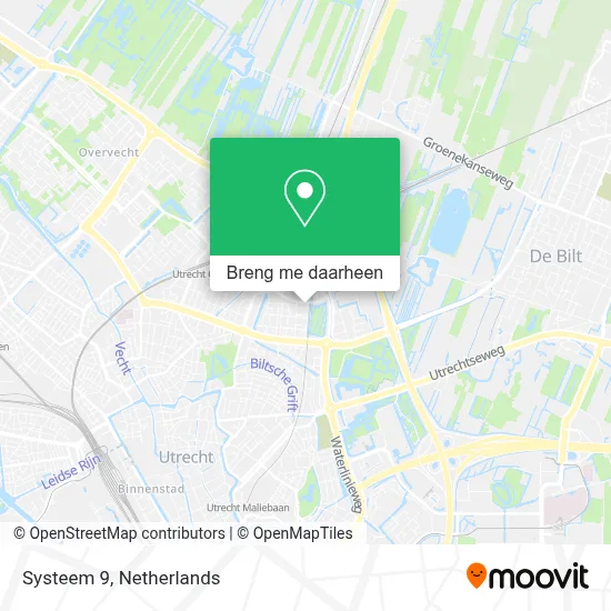 Systeem 9 kaart