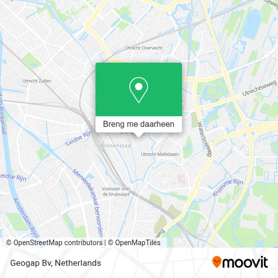 Geogap Bv kaart