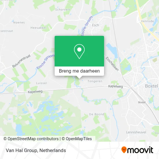 Van Hal Group kaart