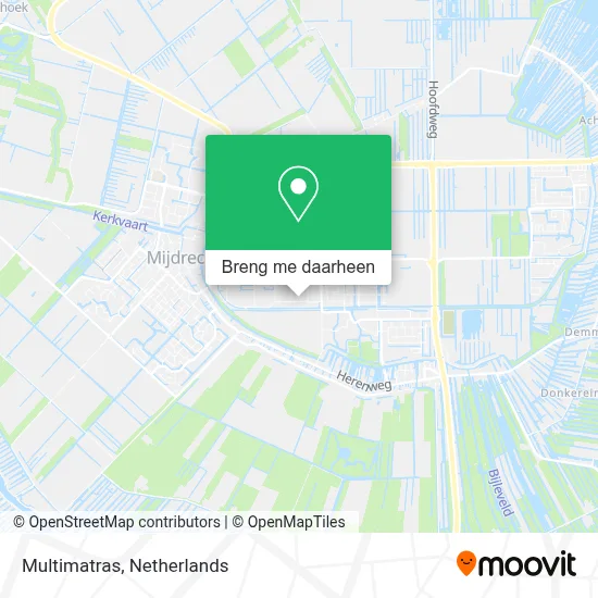 Multimatras kaart