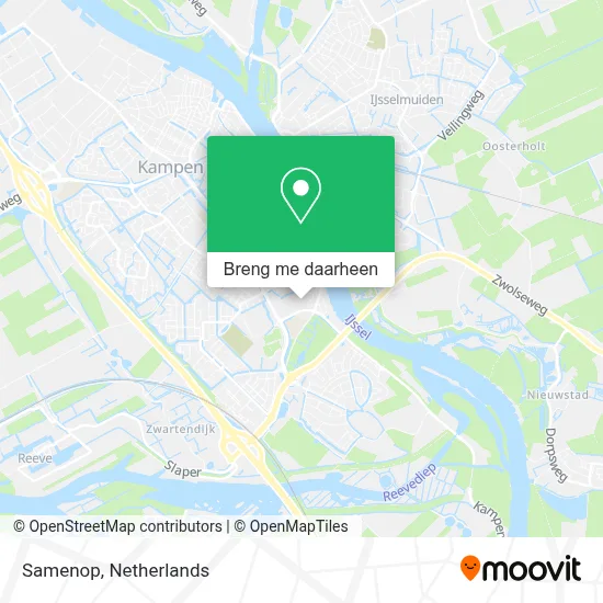 Samenop kaart