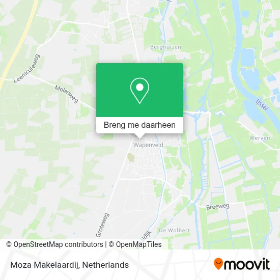 Moza Makelaardij kaart