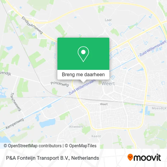 P&A Fonteijn Transport B.V. kaart