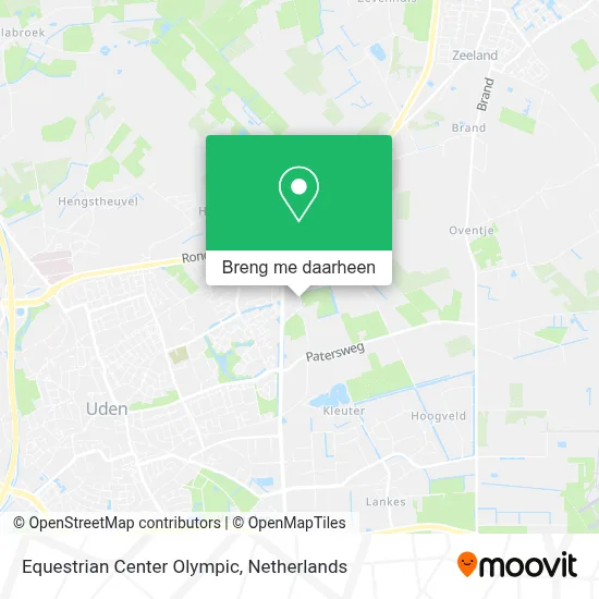 Equestrian Center Olympic kaart