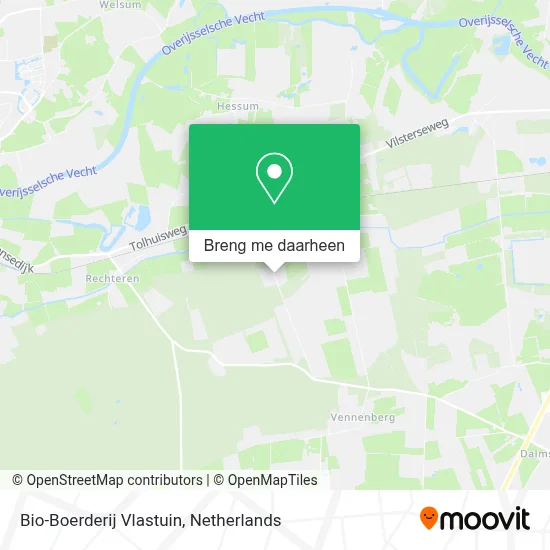Bio-Boerderij Vlastuin kaart