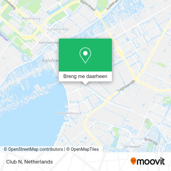 Club N kaart