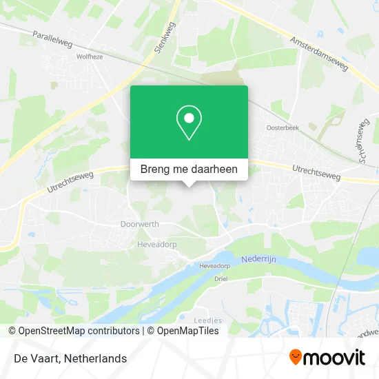 De Vaart kaart