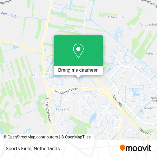 Sports Field kaart