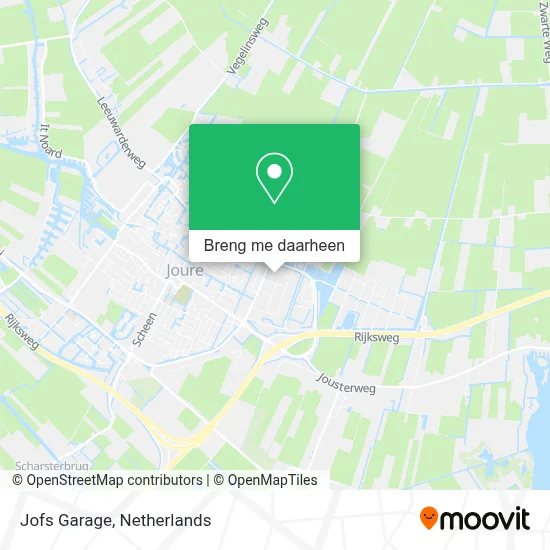 Jofs Garage kaart