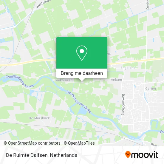 De Ruimte Dalfsen kaart