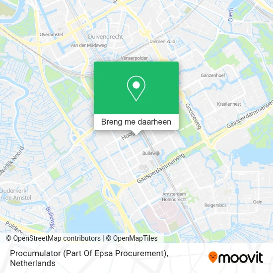 Procumulator (Part Of Epsa Procurement) kaart