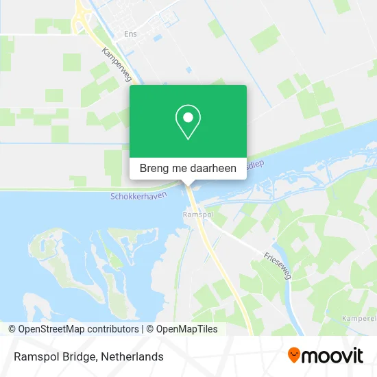 Ramspol Bridge kaart