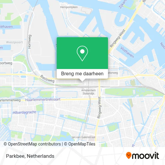 Parkbee kaart